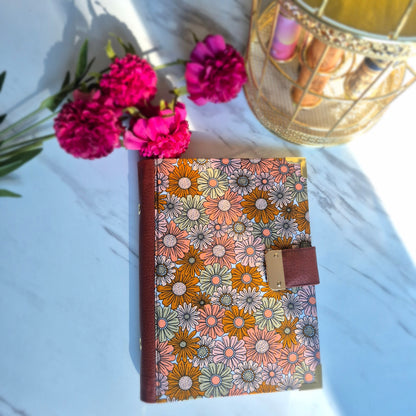 PLANNER/CLASSEUR FLEUR D'AMBRE TISSEONOTE